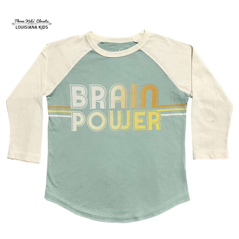 Peek XS (4-5Y) Brain Power Raglan Shirt